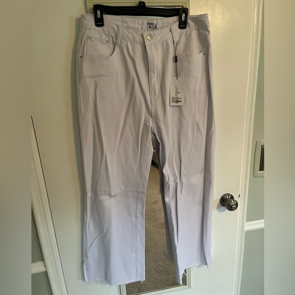 Princess Polly White Women Jeans